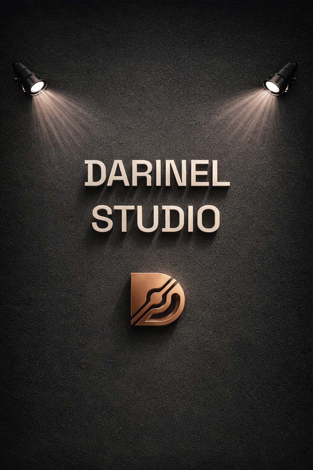 Il team di Darinel Studio in uno studio luminoso